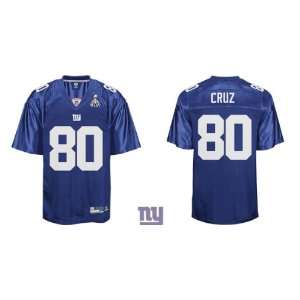  NEW York Giants #80 Victor Cruz Jersey Authentic Blue /NFL Jersey 