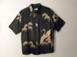   shirt hawaiian XL s/s Sandhill Crane Beautiful Nice Bruddah  
