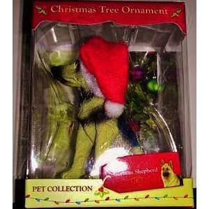  CHRISTMAS TREE GERMAN SHEPARD ORNAMENTS PET COLLECTION 