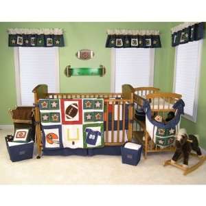  Trend Lab UFTB Football Crib Bedding Collection: Baby