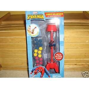  Sudz Slinger/Spiderman Bath Tint Tablets/Spiderman Tub 