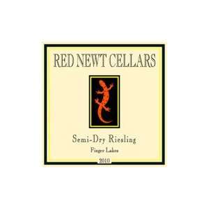  Red Newt Cellars Finger Lakes Semi Dry Riesling 2010 