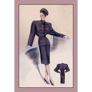  Vintage Art High Styled Suit   07152 4