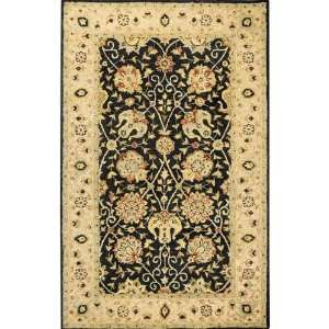  Traditions I Area Rug   76x96, Black Home & Garden