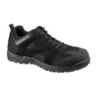 Mens Caterpillar Altitude St Black Athletic Suede/Mesh P90132  