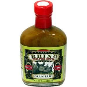 African Rhino Per peri Hot Sauce ( Hot) Grocery & Gourmet Food