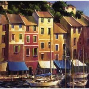  Michael OToole   Portofino Waterfront Canvas: Home 