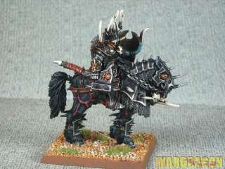 painted Warriors of Chaos Lord on Daemonic Mount n13  