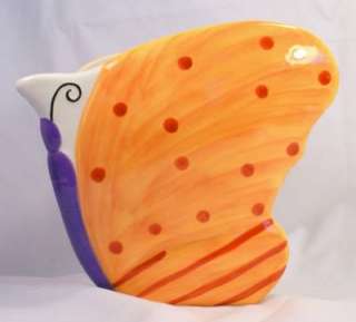 Coynes & Co BUTTERFLY Pitcher Ellen Krans Large Unique  