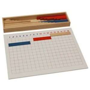  Montessori Subtraction Strip Board: Toys & Games