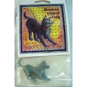 Roman Guard Dog Cave Canem Pompeii Statue, Miniature 