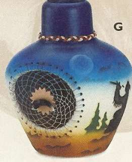 Native American reproduction Ceramic Eagle style Vase  