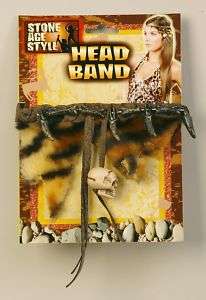 Cavewoman Caveman Headband Stone Age Costume Voodoo NEW  