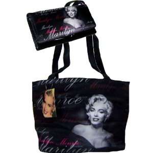  Black Dress Marilyn Monroe Purse Matching Long Wallet 