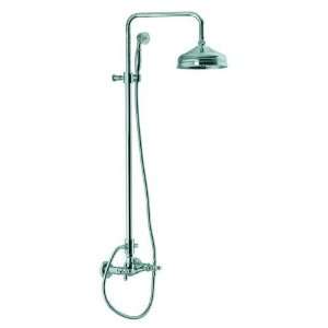    2BR Old Bronze Olivia Wall Mounted Shower Faucet: Home Improvement