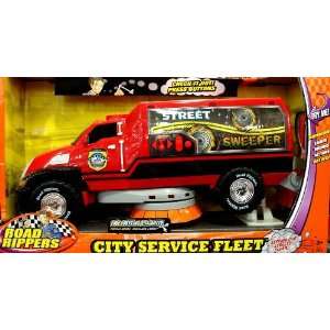    Road Rippers City Service Fleet   Street Sweeper: Toys & Games