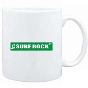  Mug White  Surf Rock STREET SIGN  Music Sports 