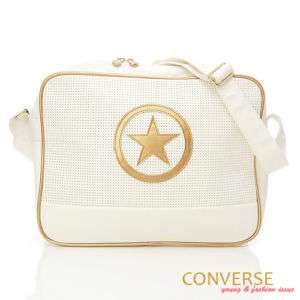 BN Converse Unisex Shoulder Messenger Bag White ON SALE  