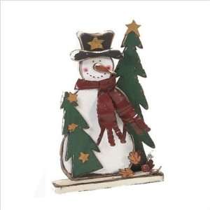  Orman Inc. 19074 25 Wooden Holiday Snowman Kitchen 