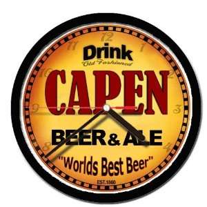  CAPEN beer and ale cerveza wall clock: Everything Else