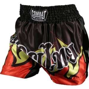    Combat Sports Hybrid Muay Thai Shorts (Flames): Sports & Outdoors