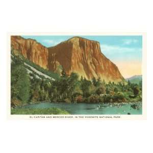  El Capitan, Yosemite National Park Travel Premium Poster 