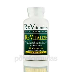  RX Vitamins Revitalize 90 Capsules: Health & Personal Care
