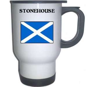  Scotland   STONEHOUSE White Stainless Steel Mug 