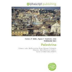  Palestrina (9786132844828) Books