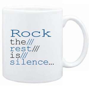  : Mug White  Rock the rest is silence  Music: Sports & Outdoors