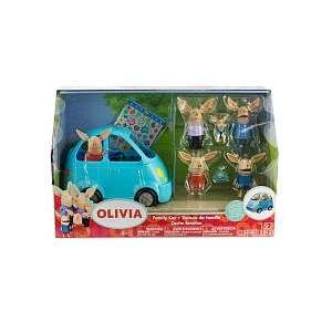  Olivia Family Car Convertible Top with Figures Toys 