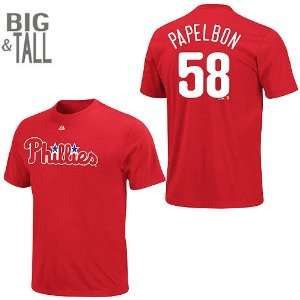 Philadelphia Phillies Jonathan Papelbon BIG & TALL Player Name 