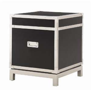   Black Ice Dolomite Storage Chest in Carbon Black: Office Products