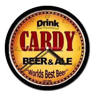  CARDY beer and ale cerveza wall clock: Everything Else