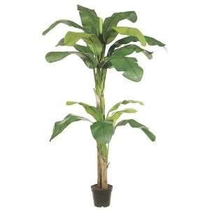   : Pack of 2 Artificial Tropical Banana Palm Trees 6 Home & Kitchen