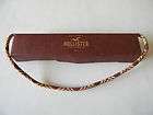 NEW MENS HOLLISTER CALIFORNIA EAGLE HEAD LEATHER NECKLACE  