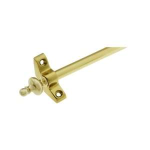Select Urn Tip Carpet Rod   3/8 Diameter Brass With Standard Brackets