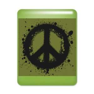  iPad Case Key Lime Peace Symbol Ink Blot: Everything Else