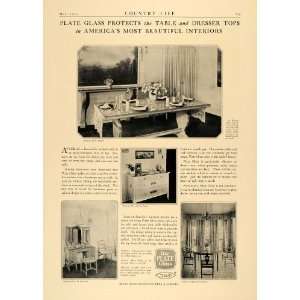   Manufacturers America Table Tops   Original Print Ad: Home & Kitchen