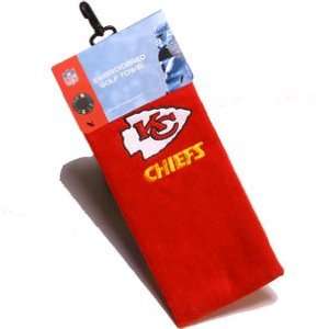  NFL Embroidered Towel   Kansas City Chiefs: Sports 