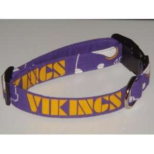  NFL Minnesota Vikings Football Dog Collar Style 2 X Small 