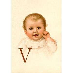  Paper poster printed on 12 x 18 stock. Baby Face V
