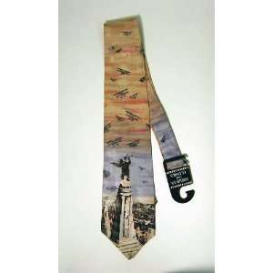    King Kong Empire State Building Silk Neck Tie Toys & Games
