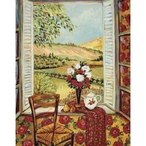  Suzanne Etienne   Cabbage Rose Wallpaper