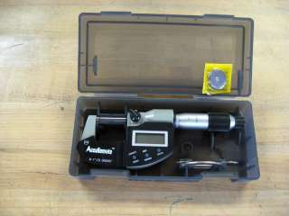 Digital Micrometer 0 1 IP54, Output Capability, 0.00005 Reading New 