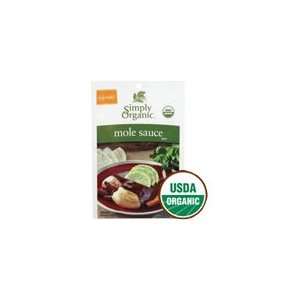 Mole Sauce, Seasoning Mix, Certified Organic   1 pc,(Simply Organic)