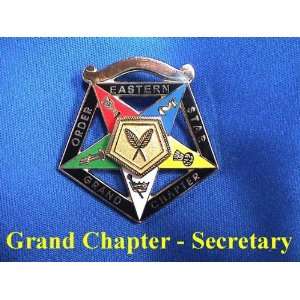    OES Order Eastern Star Grand Secretary Jewel 