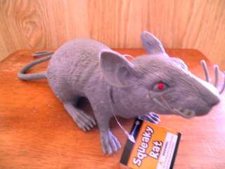   Rat Fake Prop 7 Body 10 Tail Gag Prank Trick NEW Toy Squeaks  