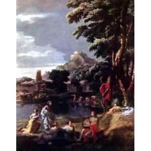   and Eurydice   Poster by Nicolas Poussin (8.25x10.75)