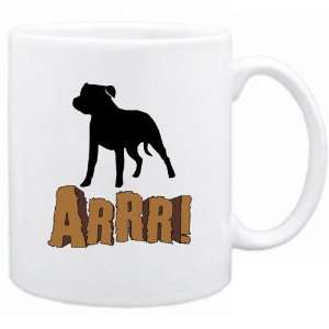  New  Staffordshire Bull Terrier  Arrrrr  Mug Dog 